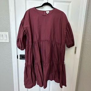 A New Day Babydoll dress with puff sleeves